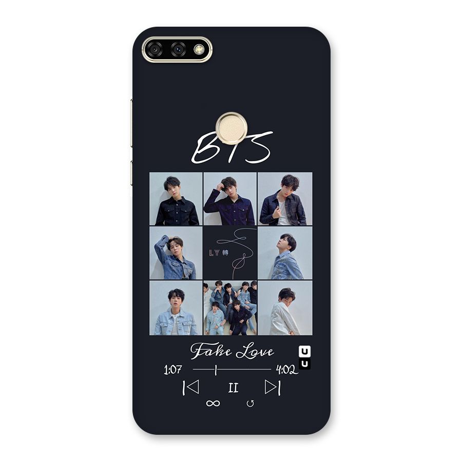 BTS Fake Love Back Case for Honor 7A