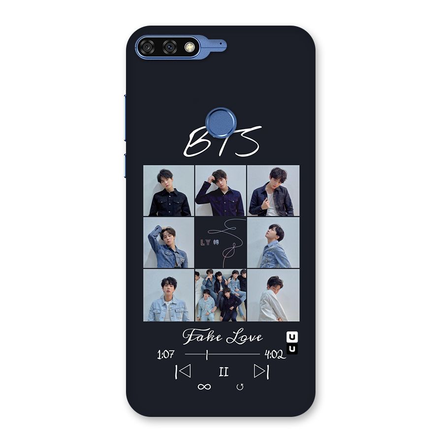 BTS Fake Love Back Case for Honor 7C