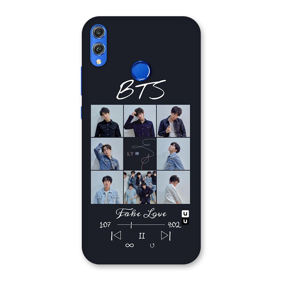 BTS Fake Love Back Case for Honor 8X