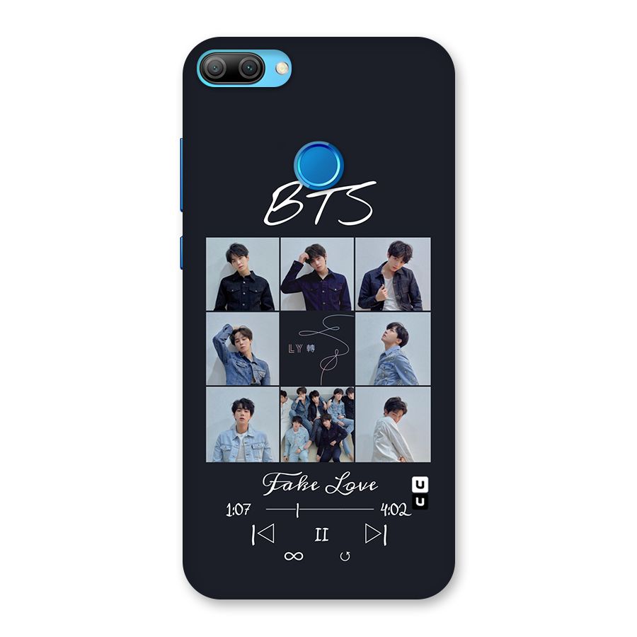 BTS Fake Love Back Case for Honor 9N