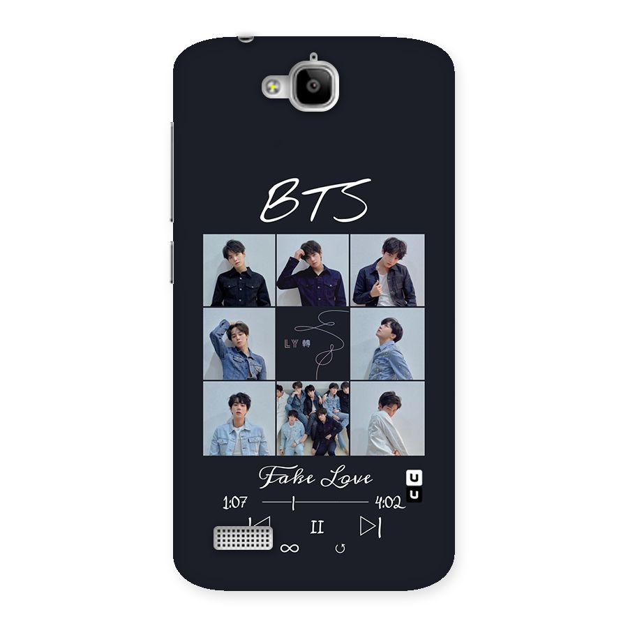 BTS Fake Love Back Case for Honor Holly
