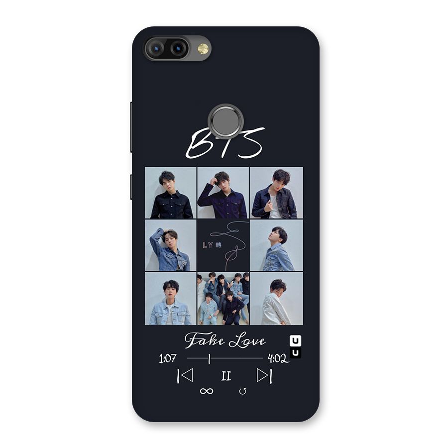 BTS Fake Love Back Case for Infinix Hot 6 Pro