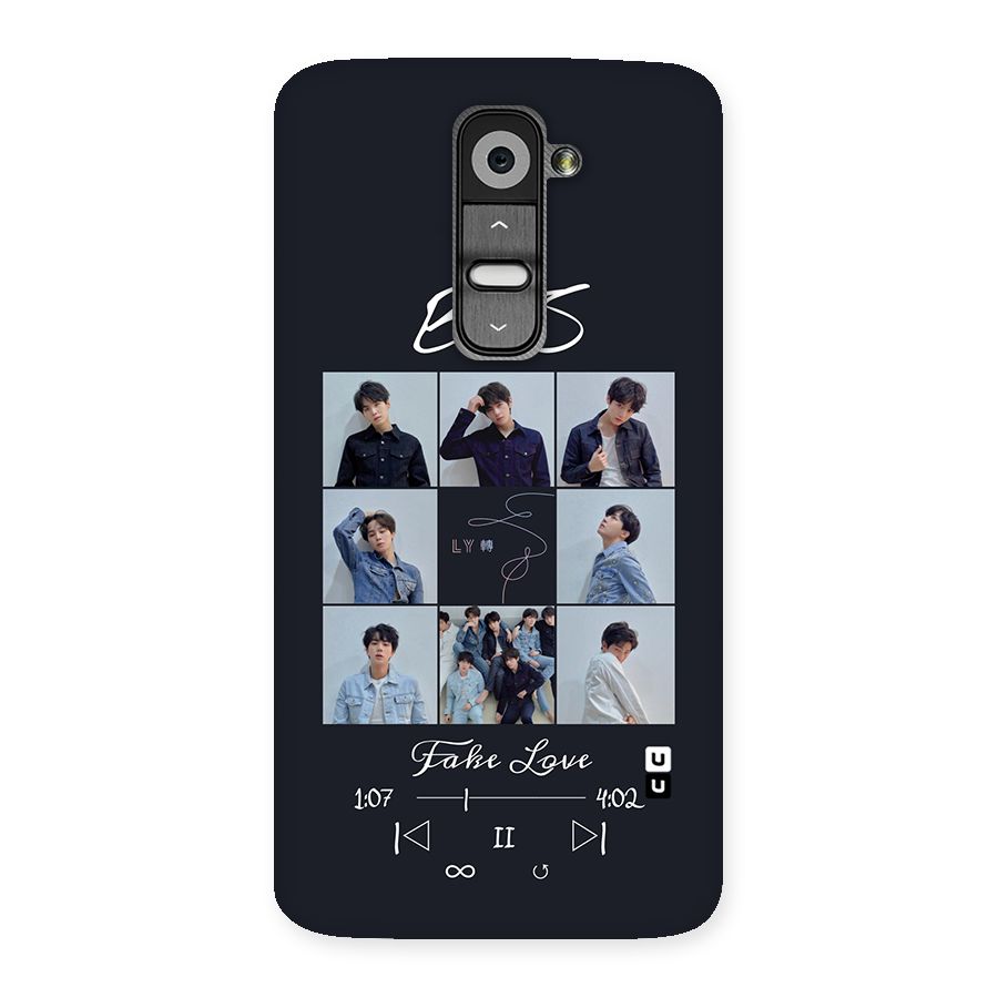 BTS Fake Love Back Case for LG G2