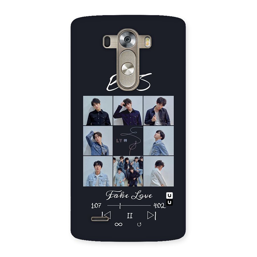 BTS Fake Love Back Case for LG G3