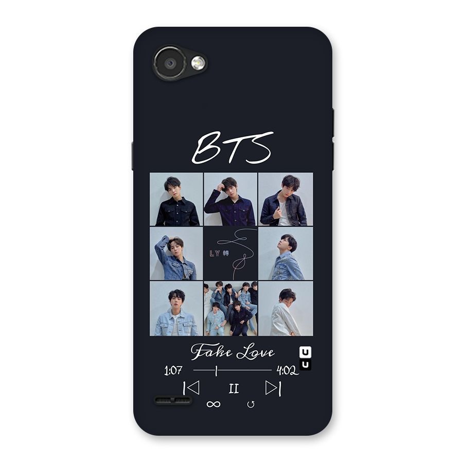 BTS Fake Love Back Case for LG Q6