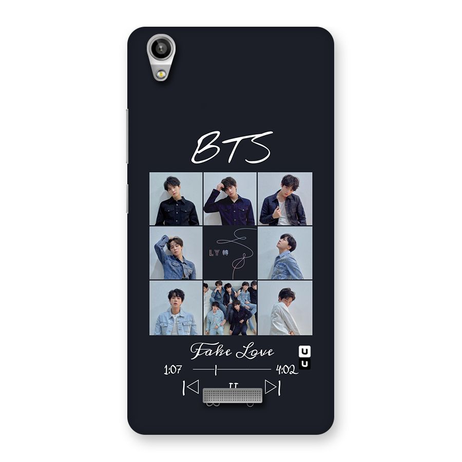 BTS Fake Love Back Case for Lava-Pixel-V1