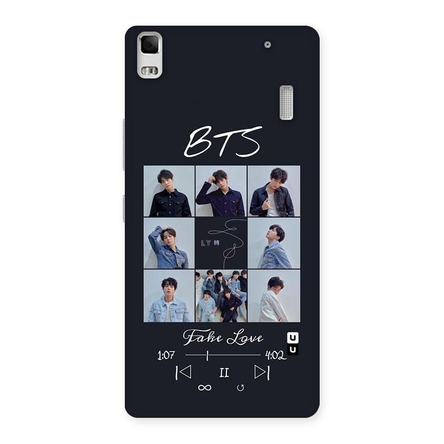 BTS Fake Love Back Case for Lenovo K3 Note