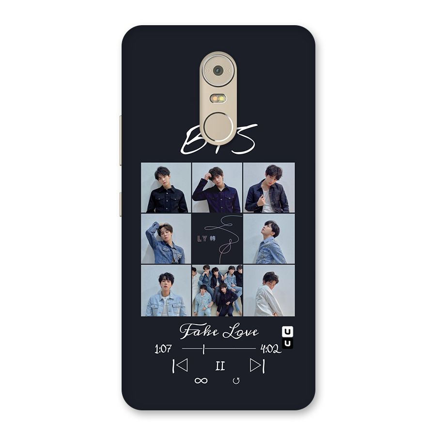 BTS Fake Love Back Case for Lenovo K6 Note
