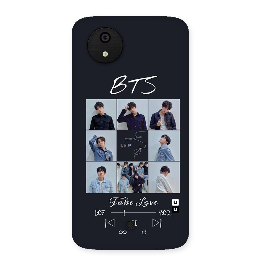 BTS Fake Love Back Case for Micromax Canvas A1