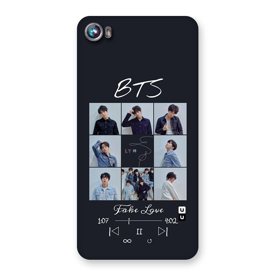 BTS Fake Love Back Case for Micromax Canvas Fire 4 A107