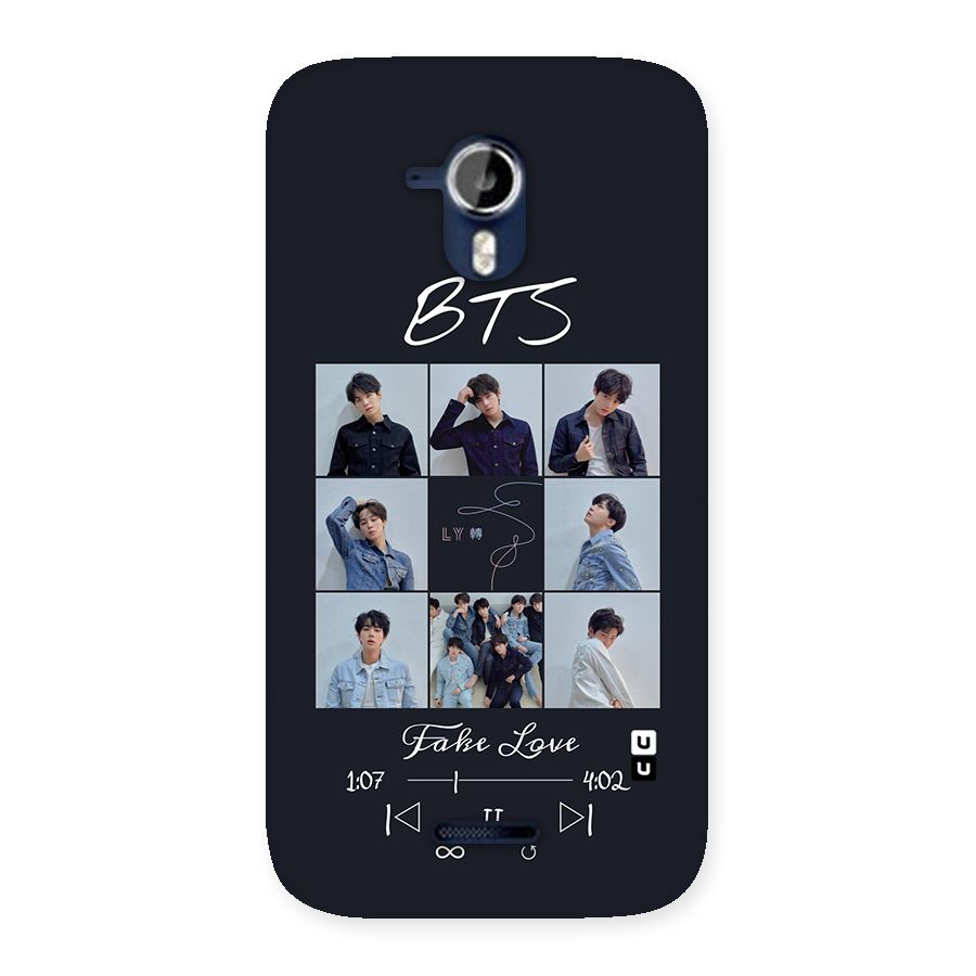 BTS Fake Love Back Case for Micromax Canvas Magnus A117