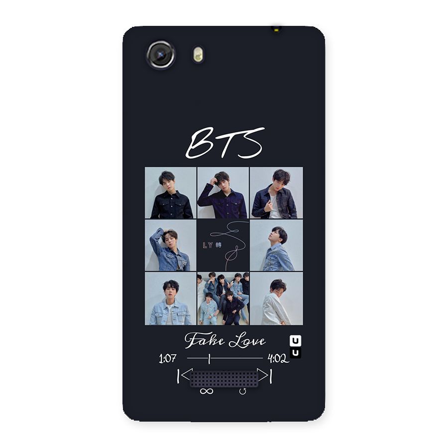 BTS Fake Love Back Case for Micromax Unite 3