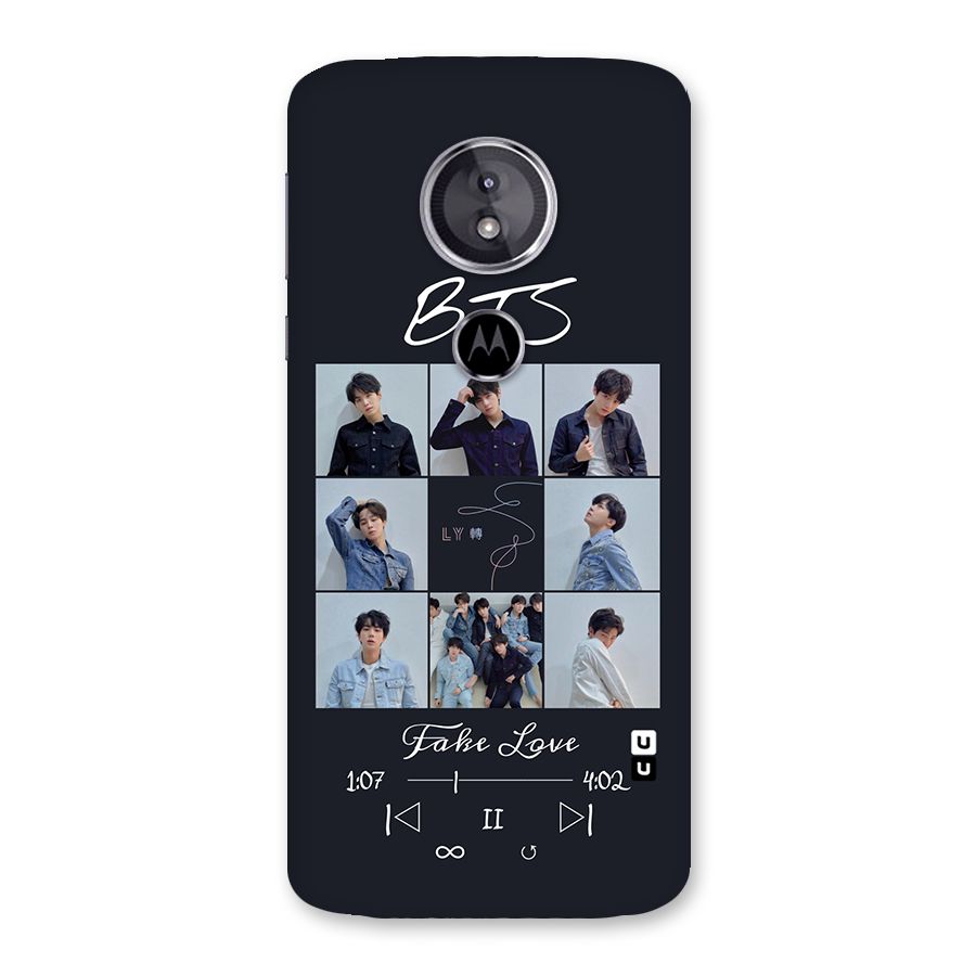 BTS Fake Love Back Case for Moto E5