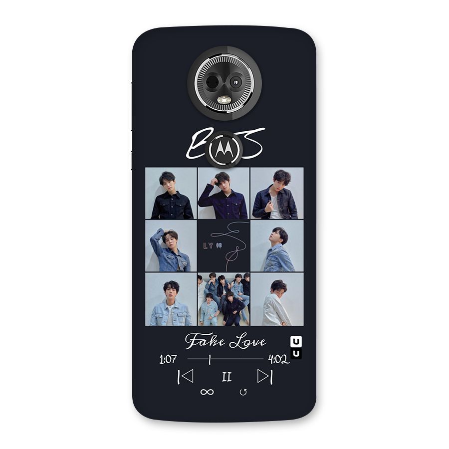 BTS Fake Love Back Case for Moto E5 Plus