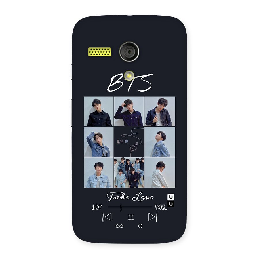 BTS Fake Love Back Case for Moto G