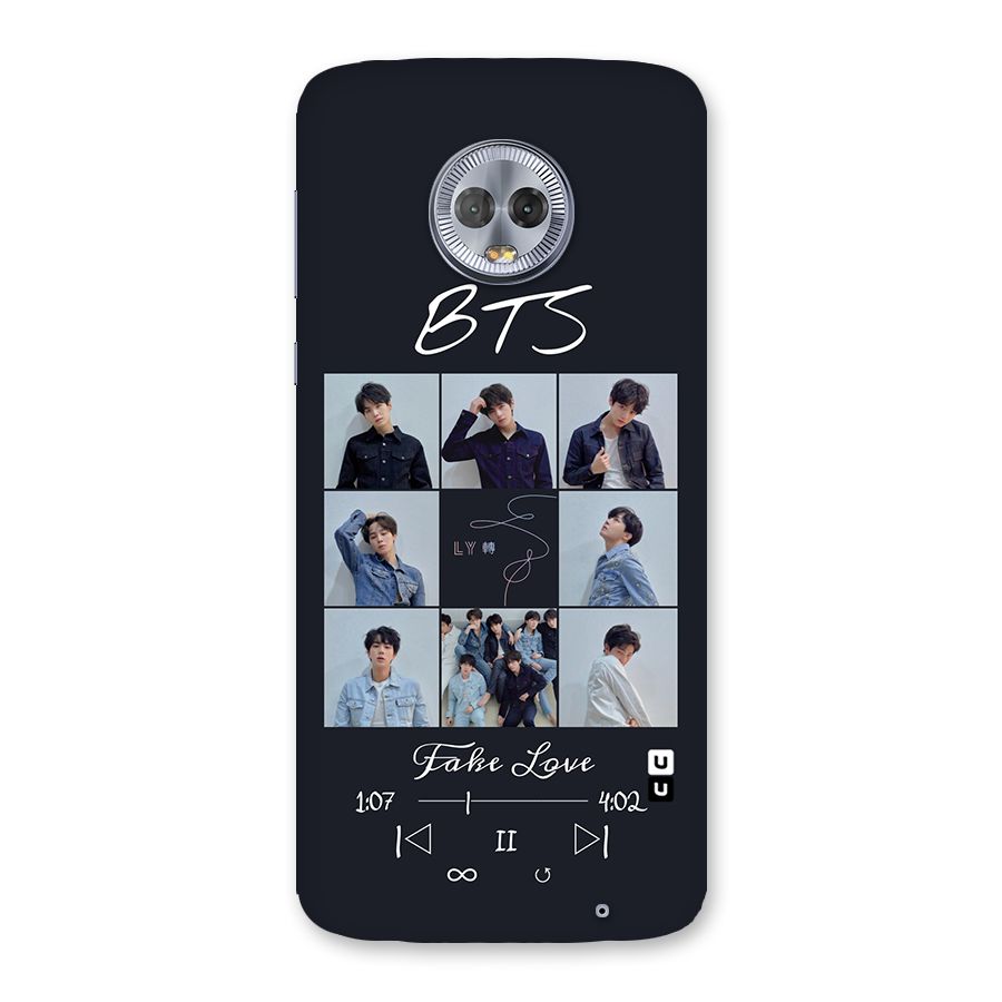 BTS Fake Love Back Case for Moto G6 Plus