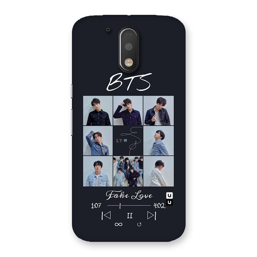 BTS Fake Love Back Case for Motorola Moto G4
