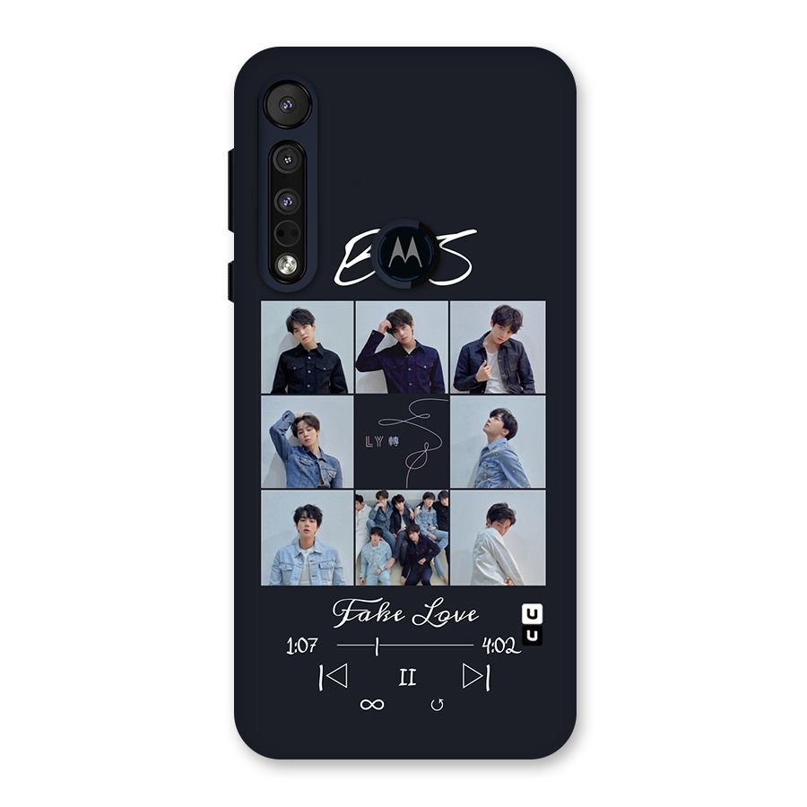 BTS Fake Love Back Case for Motorola One Macro