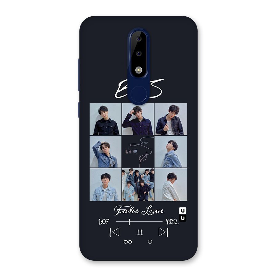 BTS Fake Love Back Case for Nokia 5.1 Plus