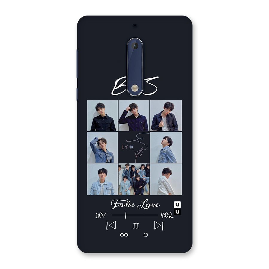 BTS Fake Love Back Case for Nokia 5