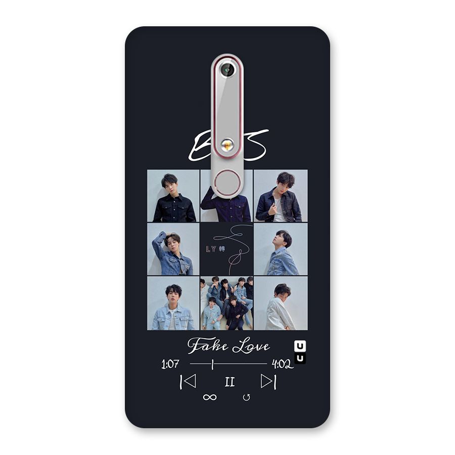BTS Fake Love Back Case for Nokia 6.1