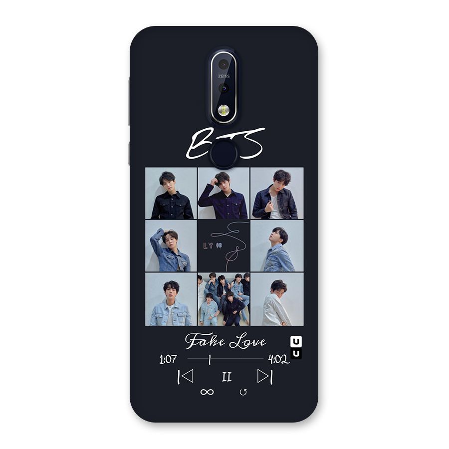 BTS Fake Love Back Case for Nokia 7.1
