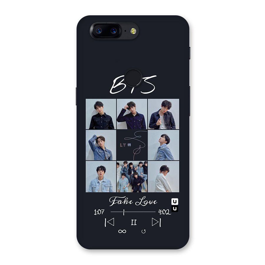 BTS Fake Love Back Case for OnePlus 5T