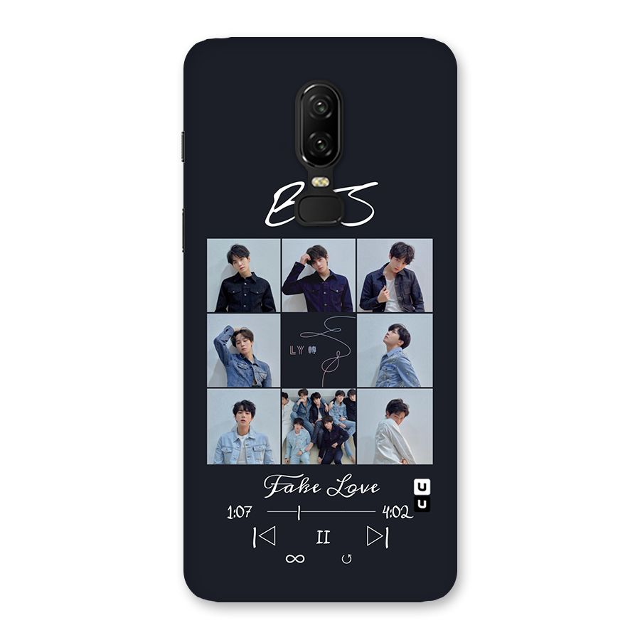 BTS Fake Love Back Case for OnePlus 6