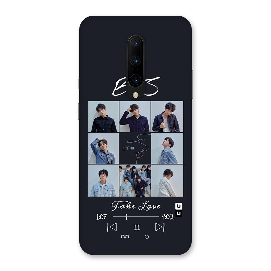 BTS Fake Love Back Case for OnePlus 7 Pro