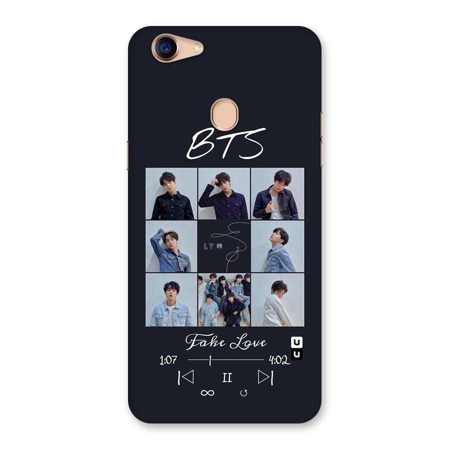 BTS Fake Love Back Case for Oppo F5 Youth