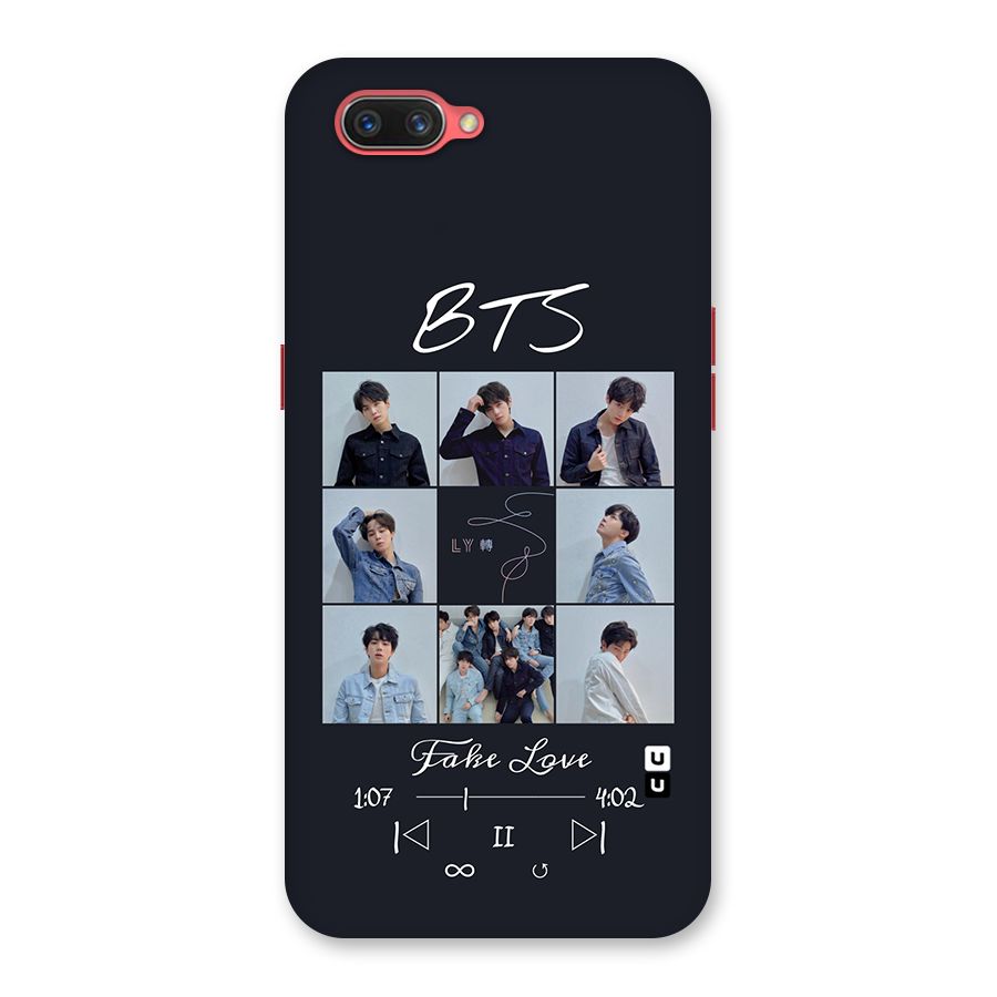 BTS Fake Love Back Case for Oppo A3s