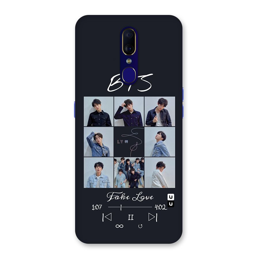BTS Fake Love Back Case for Oppo F11