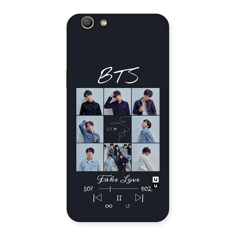 BTS Fake Love Back Case for Oppo F1s
