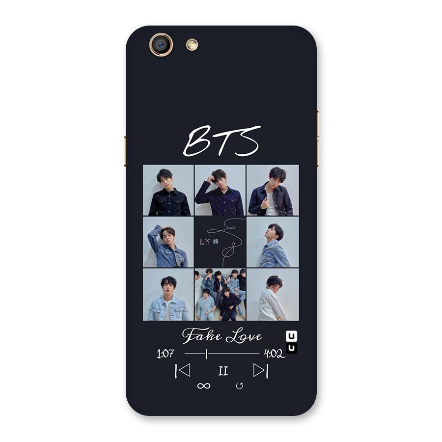 BTS Fake Love Back Case for Oppo F3