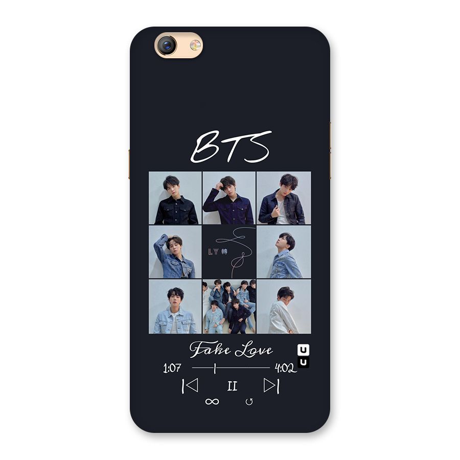 BTS Fake Love Back Case for Oppo F3 Plus