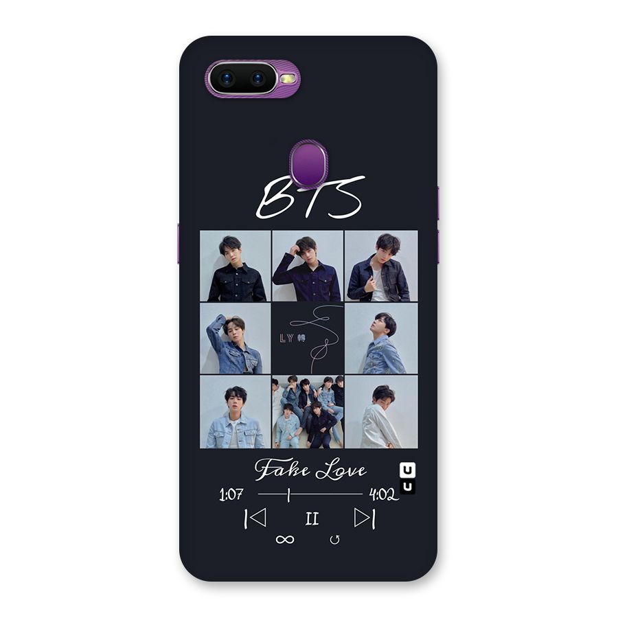 BTS Fake Love Back Case for Oppo F9