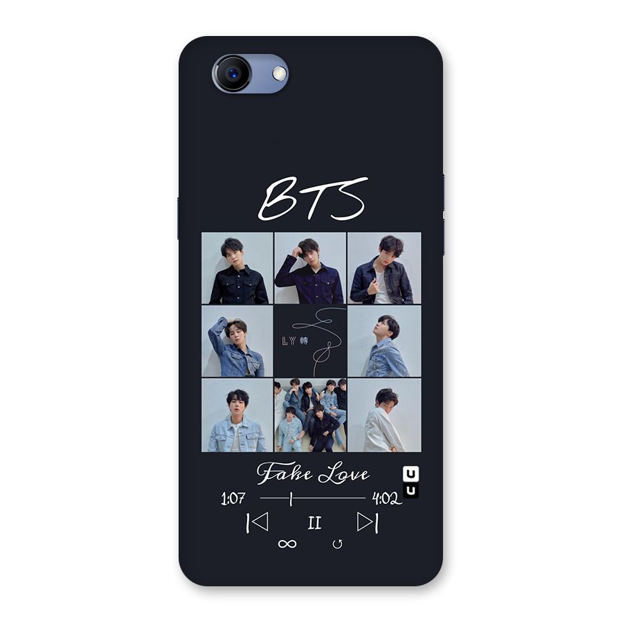 BTS Fake Love Back Case for Oppo Realme 1