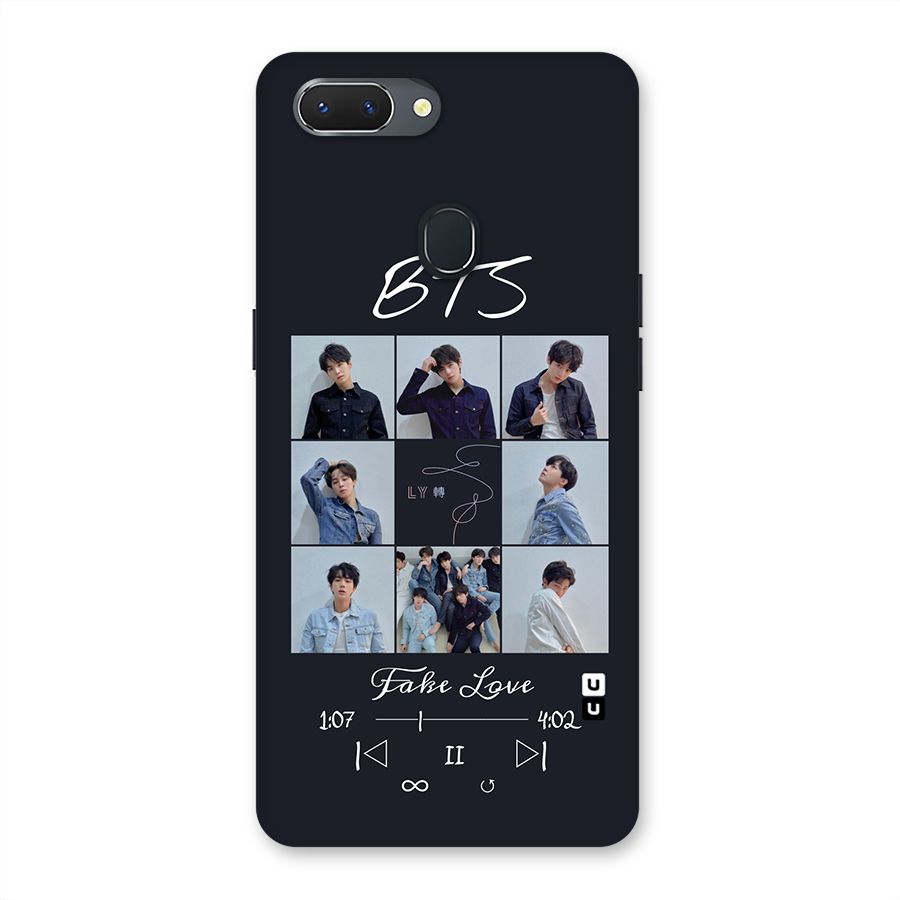 BTS Fake Love Back Case for Oppo Realme 2