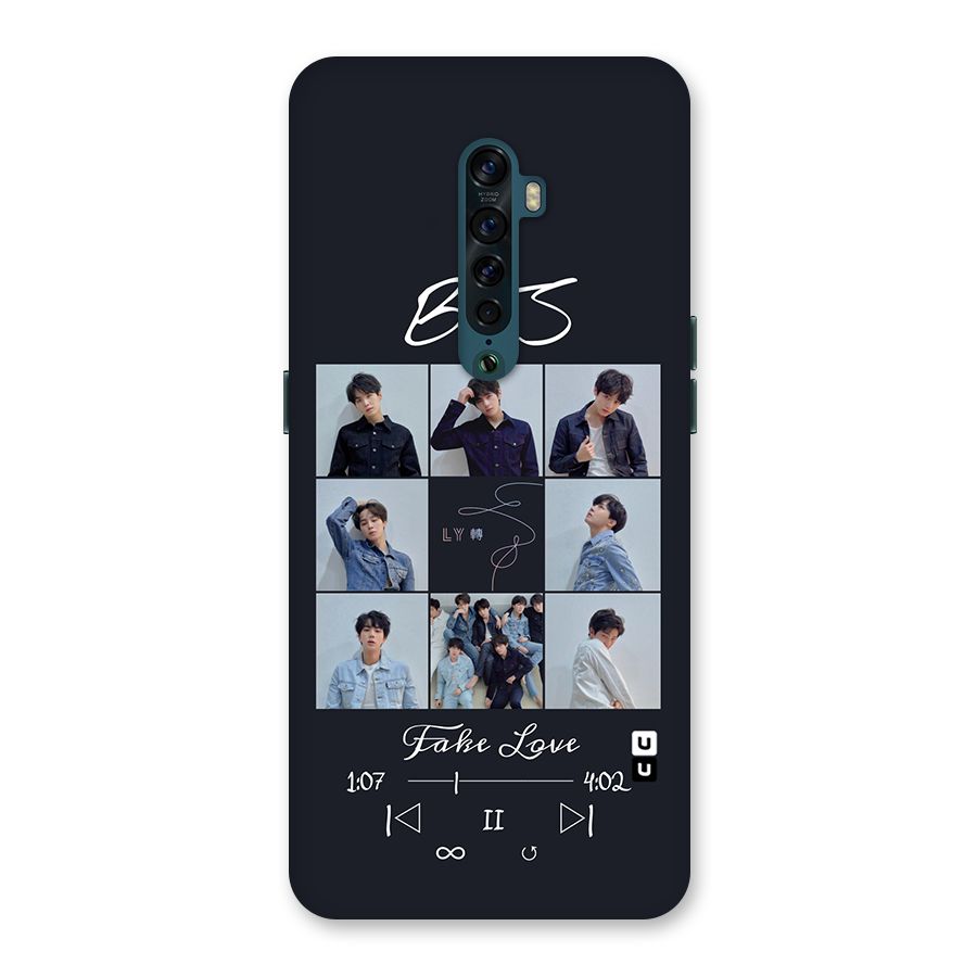 BTS Fake Love Back Case for Oppo Reno2