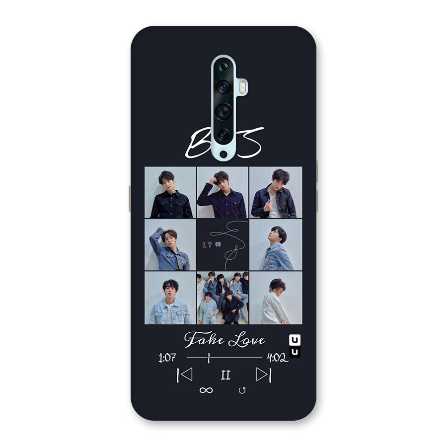 BTS Fake Love Back Case for Oppo Reno2 F