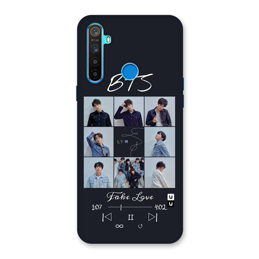 BTS Fake Love Back Case for Realme 5