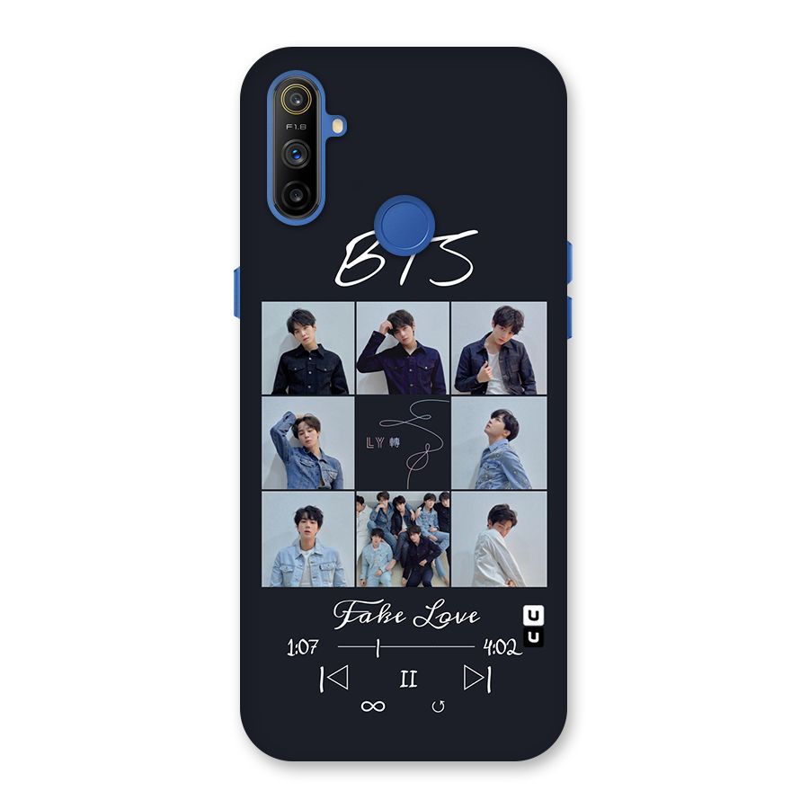 BTS Fake Love Back Case for Realme Narzo 10A