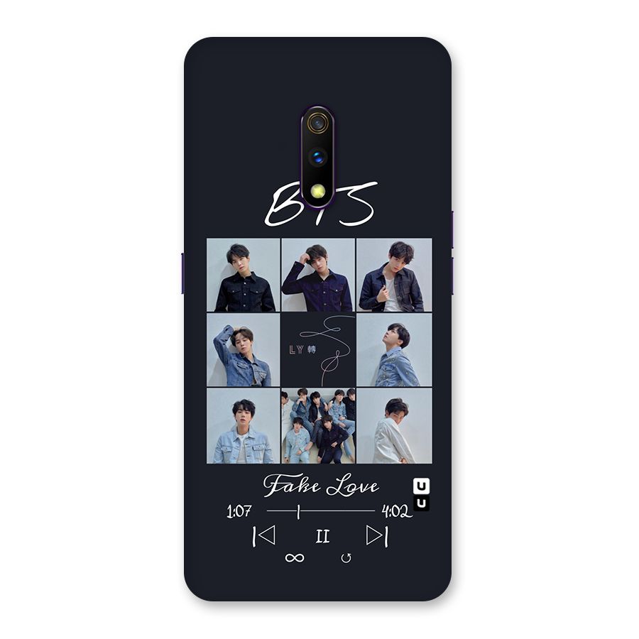 BTS Fake Love Back Case for Realme X