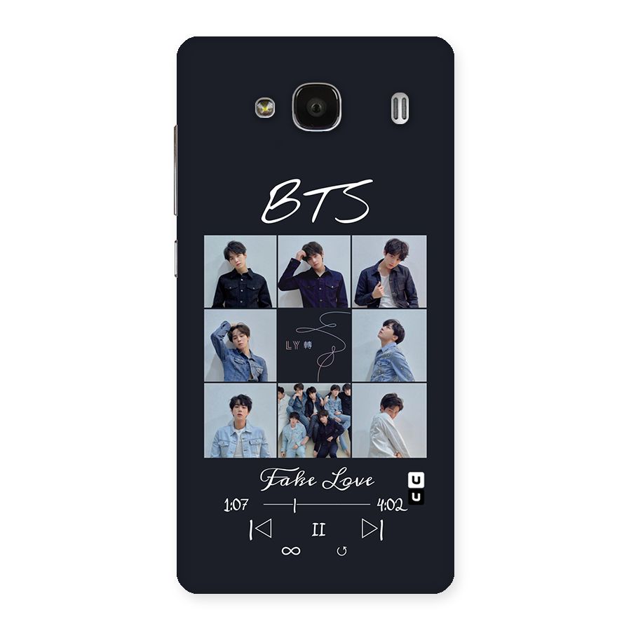 BTS Fake Love Back Case for Redmi 2s