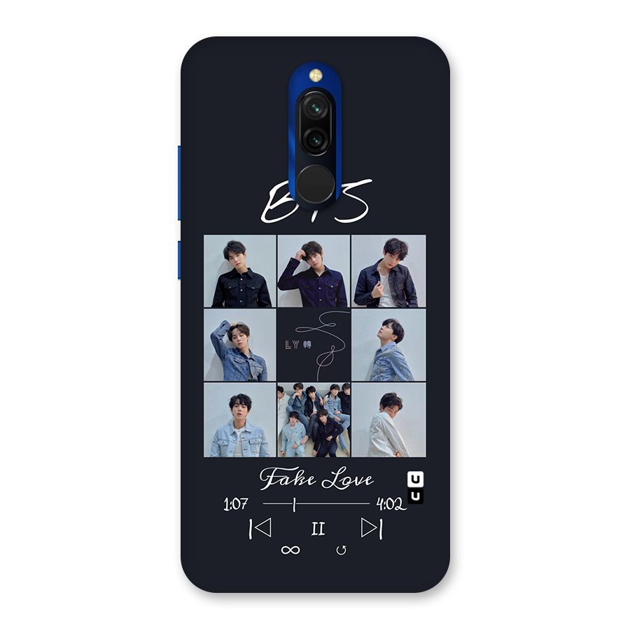 BTS Fake Love Back Case for Redmi 8