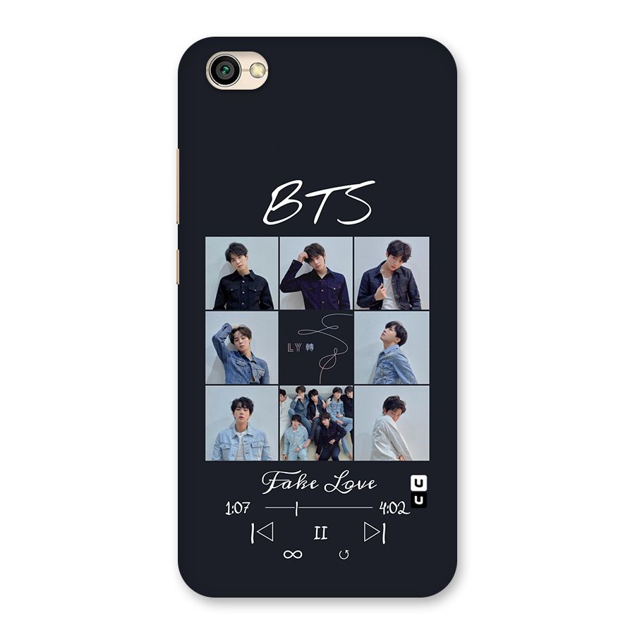 BTS Fake Love Back Case for Redmi Y1 Lite