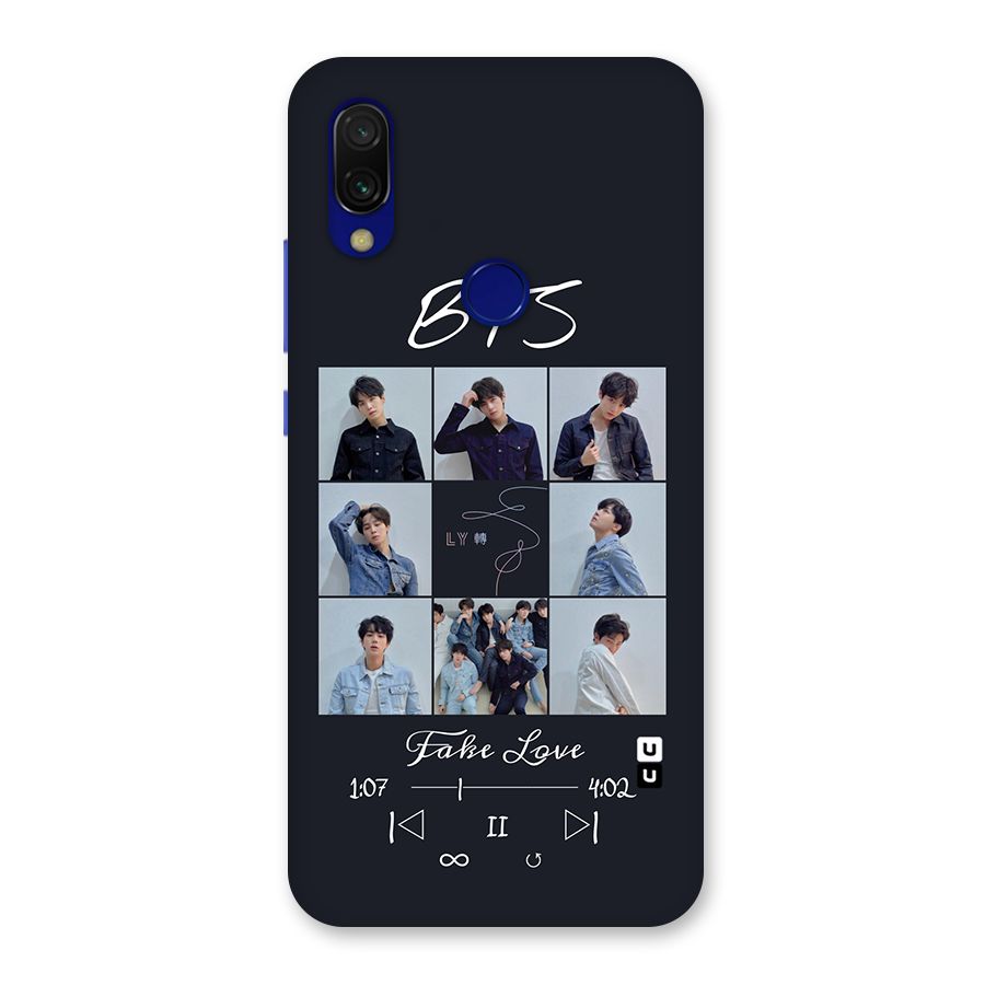 BTS Fake Love Back Case for Redmi Y3