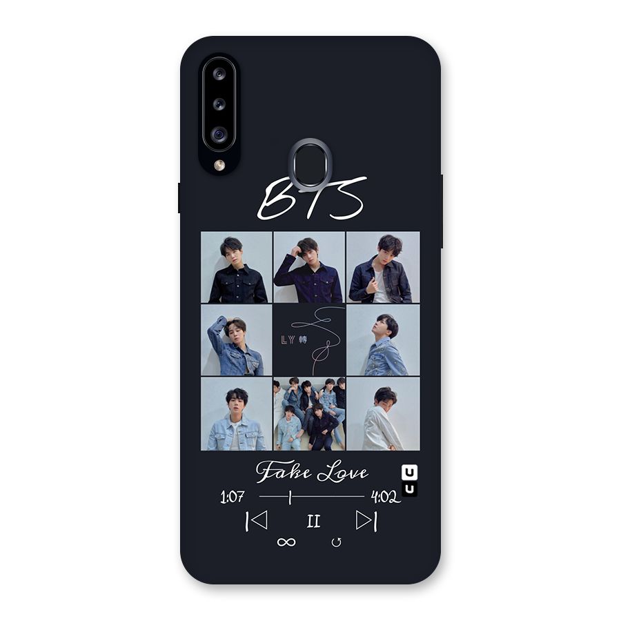 BTS Fake Love Back Case for Samsung Galaxy A20s