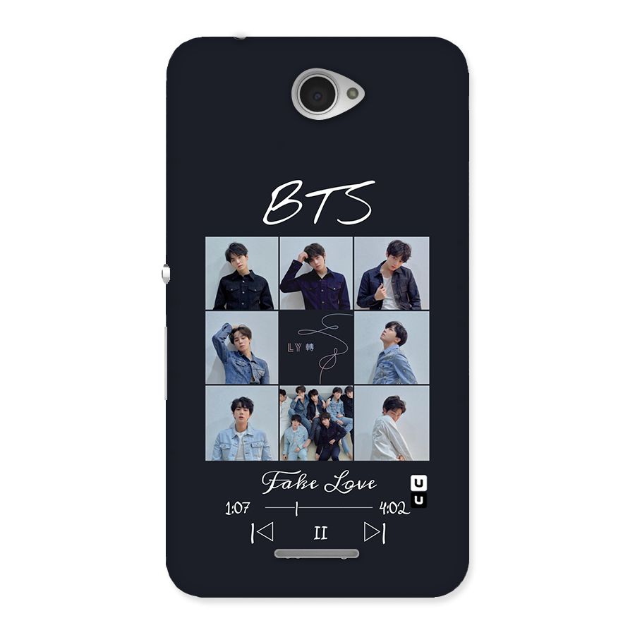 BTS Fake Love Back Case for Sony Xperia E4