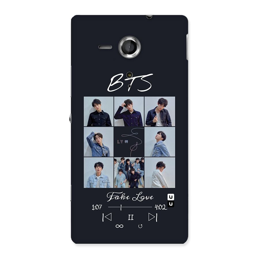 BTS Fake Love Back Case for Sony Xperia SP